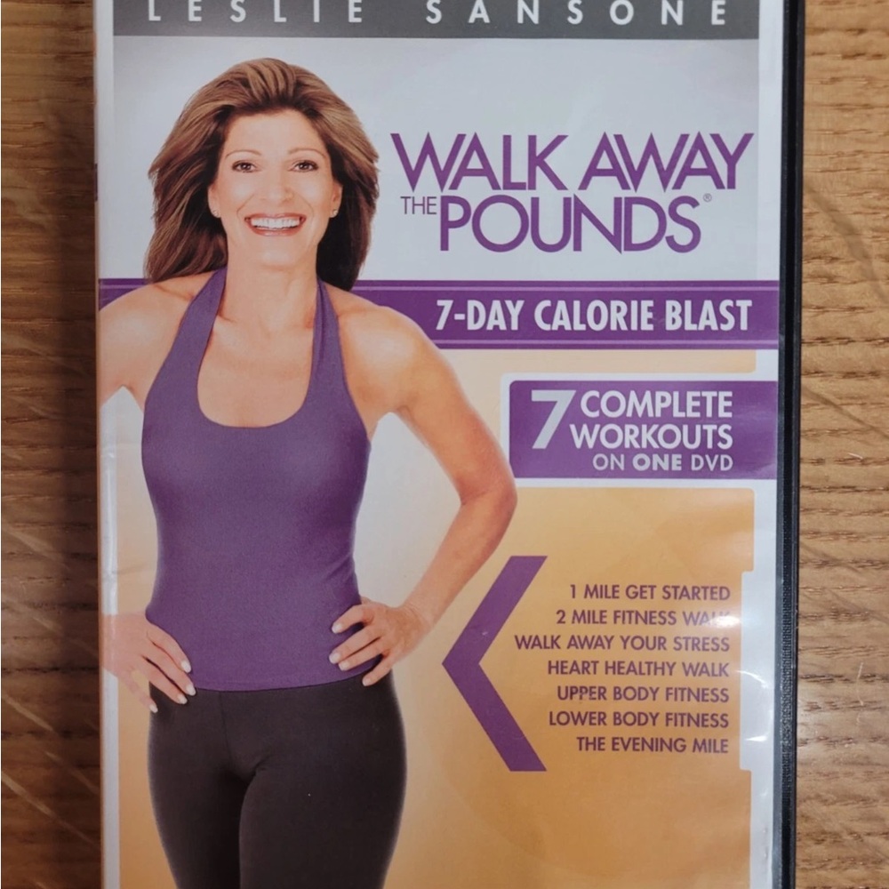 Walk Away the Pounds Fat Burning Miles DVD